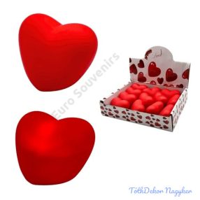 LED-es szív 6cm - Álló