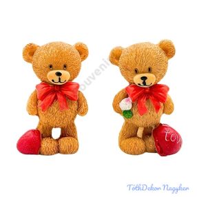 Maci álló figura 7 cm