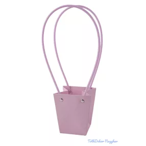 Virágtáska mini trapéz - Halvány Lila