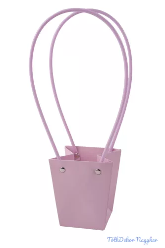 Virágtáska mini trapéz - Halvány Lila