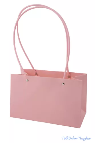 Virágtáska duplás - Halvány Rózsaszín