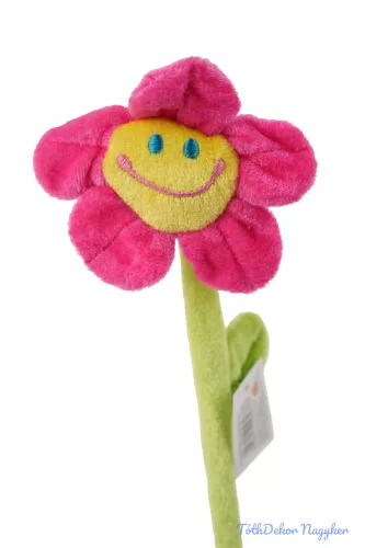 Plüss virág 30cm - Pink
