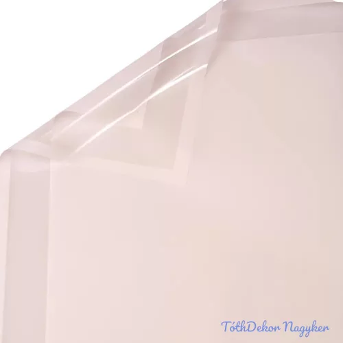 Fólia ív átlátszó kerettel 57 x 57cm, 20db - Lakk fehér