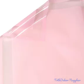   Fólia ív átlátszó kerettel 57 x 57cm, 20db - Lakk rózsaszín