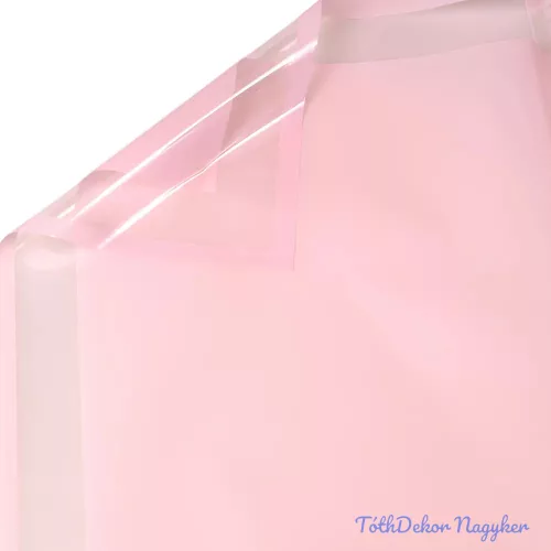 Fólia ív átlátszó kerettel 57 x 57cm, 20db - Lakk rózsaszín