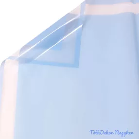   Fólia ív átlátszó kerettel 57 x 57cm, 20db - Lakk világoskék