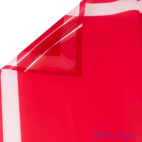   Fólia ív átlátszó kerettel 57 x 57cm, 20db - Lakk bordó