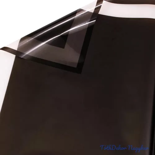 Fólia ív átlátszó kerettel 57 x 57cm, 20db - Lakk fekete