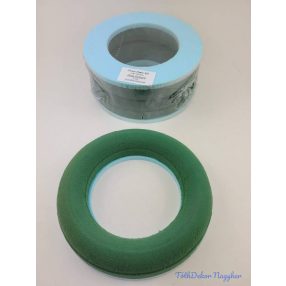 Tűzőhabos koszorú 20 cm