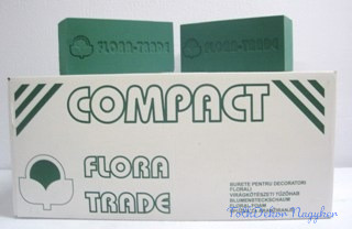 Flora Compact vizes tűzőhab tégla
