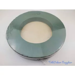 Tűzőhabos koszorú 36 cm - Urnatartós