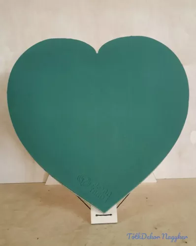 Kitámasztós tűzőhab szív Oasis habbal 75cm - Teli