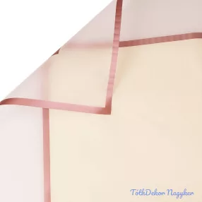 Áttetsző keretes matt fólia ív 58x58cm 20db/cs - Krém