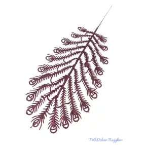 Glitteres ág 29 - Mályva
