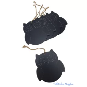 Írható felületű bagoly tábla 5db/csomag