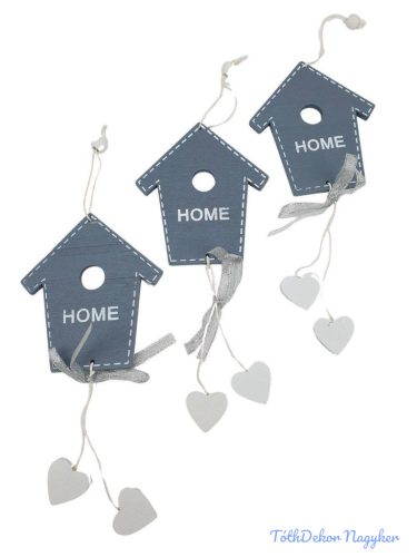 Home feliratos fa ház 3db/csomag