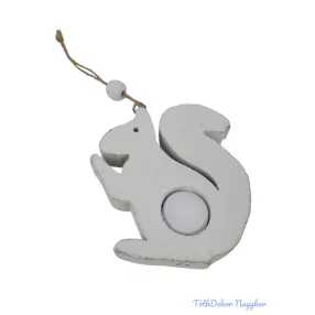 Nagy famókus akasztós - Fehér