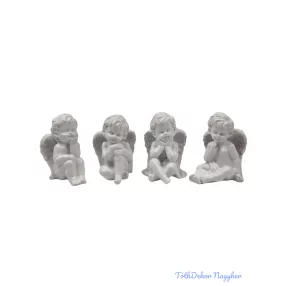 Angyalka figura ülő 9,5cm