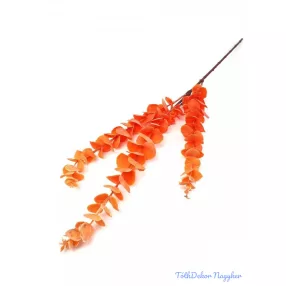 Színes átmenetes eukaliptusz ág 70 cm - Narancs