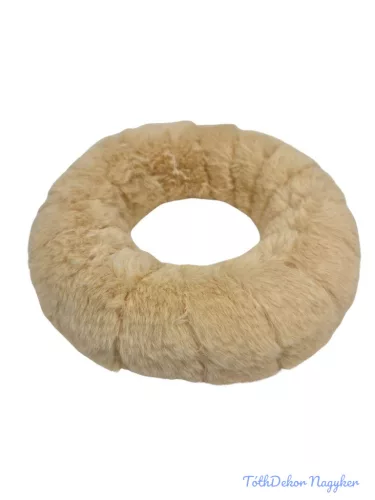 Szőrmés alap 20 cm - Krém