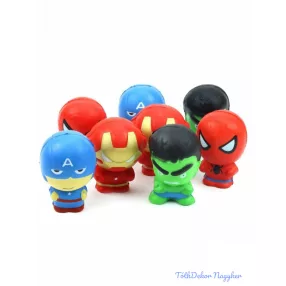 Szivacs szuperhős mix 8 db/cs