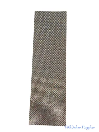 Öntapadós strassz lap - Szürke