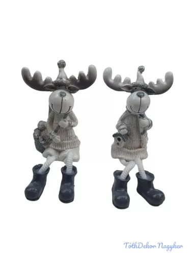 Lógólábú kötött pulcsis szarvas