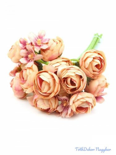 Boglárka 5 szálas köteg apró virágokkal 29 cm - Antik Barack