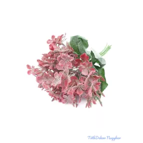 Műzöld művirágos hortenzia bokor 35cm - Bordó