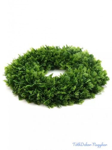 Műzöld tujás alap 30 cm - Sötét