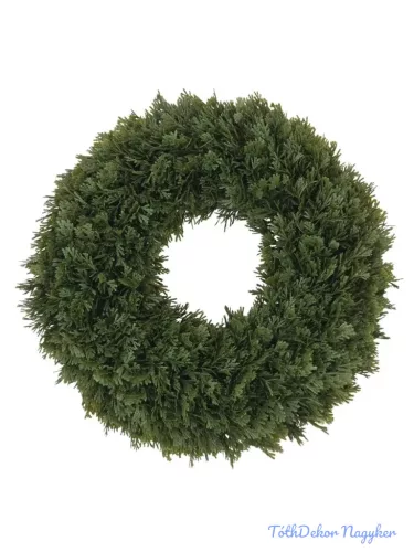 Műzöld tujás alap 30 cm - Sötét
