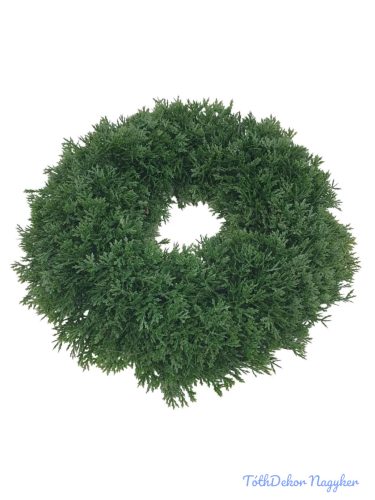 Műzöld tujás alap 25 cm - Sötét