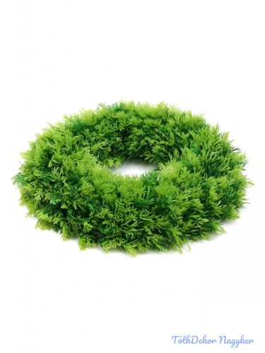 Műzöld tujás alap 25 cm - Világos