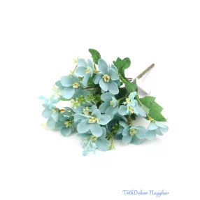 Kis virágú kis csokor 30cm 528 - Kék