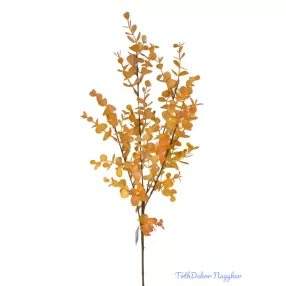 Őszi színátmenetes eukaliptusz ág 79cm - Narancs