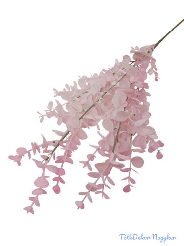 Őszi színátmenetes eukaliptusz ág 79cm - Rózsaszín
