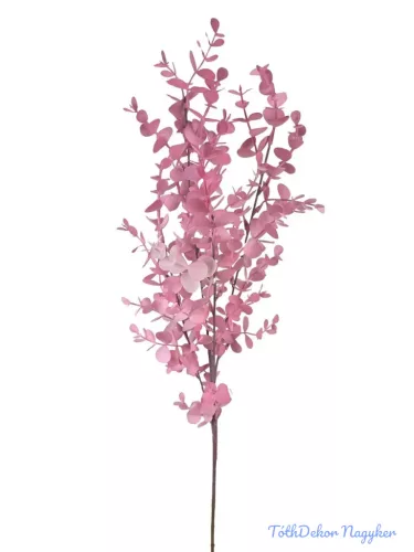 Őszi színátmenetes eukaliptusz ág 79cm - Rózsaszín