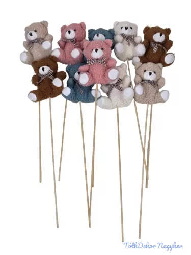 Bolyhos maci pálcás betűző 10 cm