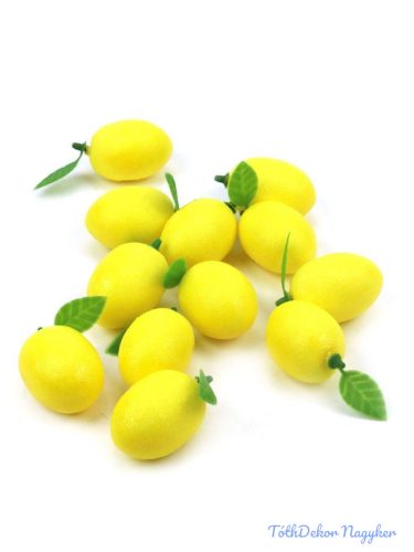 Mű citrom egész 4cm 12db/csomag