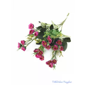 Apró fejű színes csokor 34 cm - Ciklámen