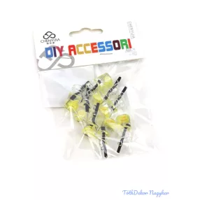 Mini dekor koktélos pohár 8db/csomag - Citrom