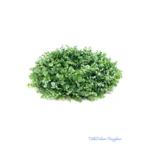 Műzöld eukaliptuszos kislevelű koszorú alap - 28