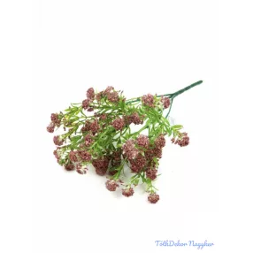 Műzöld porzós díszítő csokor 32 cm - Mályva