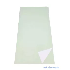 Kétoldalú színes fólia ív 57x57cm - Menta-Fehér