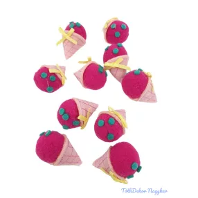 Textil fagyi 10db/csomag - Pink