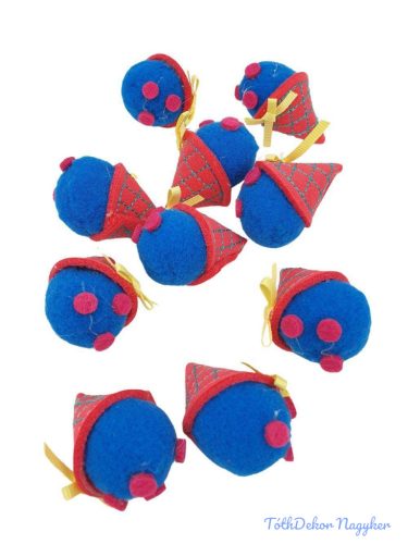 Textil fagyi 10db/csomag - Kék