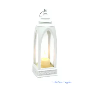 LED lámpás ívelt 19cm - Fehér