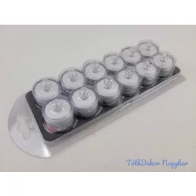 Vízálló-Süllyedő LED mécses 2,5x2,5cm