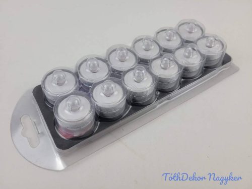 Vízálló-Süllyedő LED mécses 2,5x2,5cm