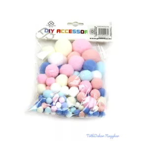 Textil golyó mix - Candy